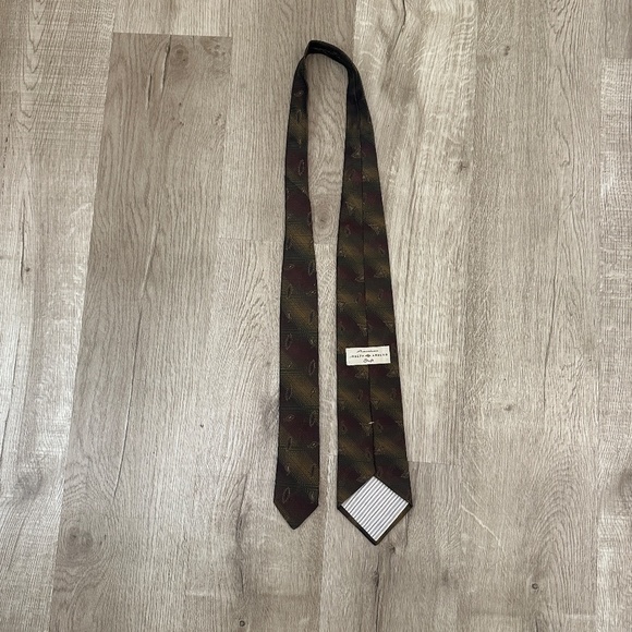 Vintage Joseph Abboud American Soft 100% Silk Tie - Picture 6 of 6